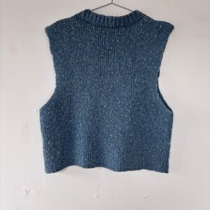 Our Legacy Funky Blue Acrylic Intact Sweater Vest